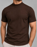 CAMISETA GRIFFO FIRENZE™ — Gola alta. Toque macio. Naturalmente refinada.