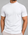 CAMISETA GRIFFO FIRENZE™ — Gola alta. Toque macio. Naturalmente refinada.