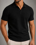 POLO GRIFFO VERONA™ - Sem botões. Com textura. Naturalmente refinada.