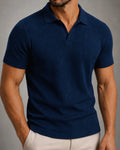 POLO GRIFFO VERONA™ - Sem botões. Com textura. Naturalmente refinada.