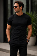 CAMISETA CANELADA GRIFFO MILANO™ — Pague 2, leve 3. Mais estilo para multiplicar suas combinações.